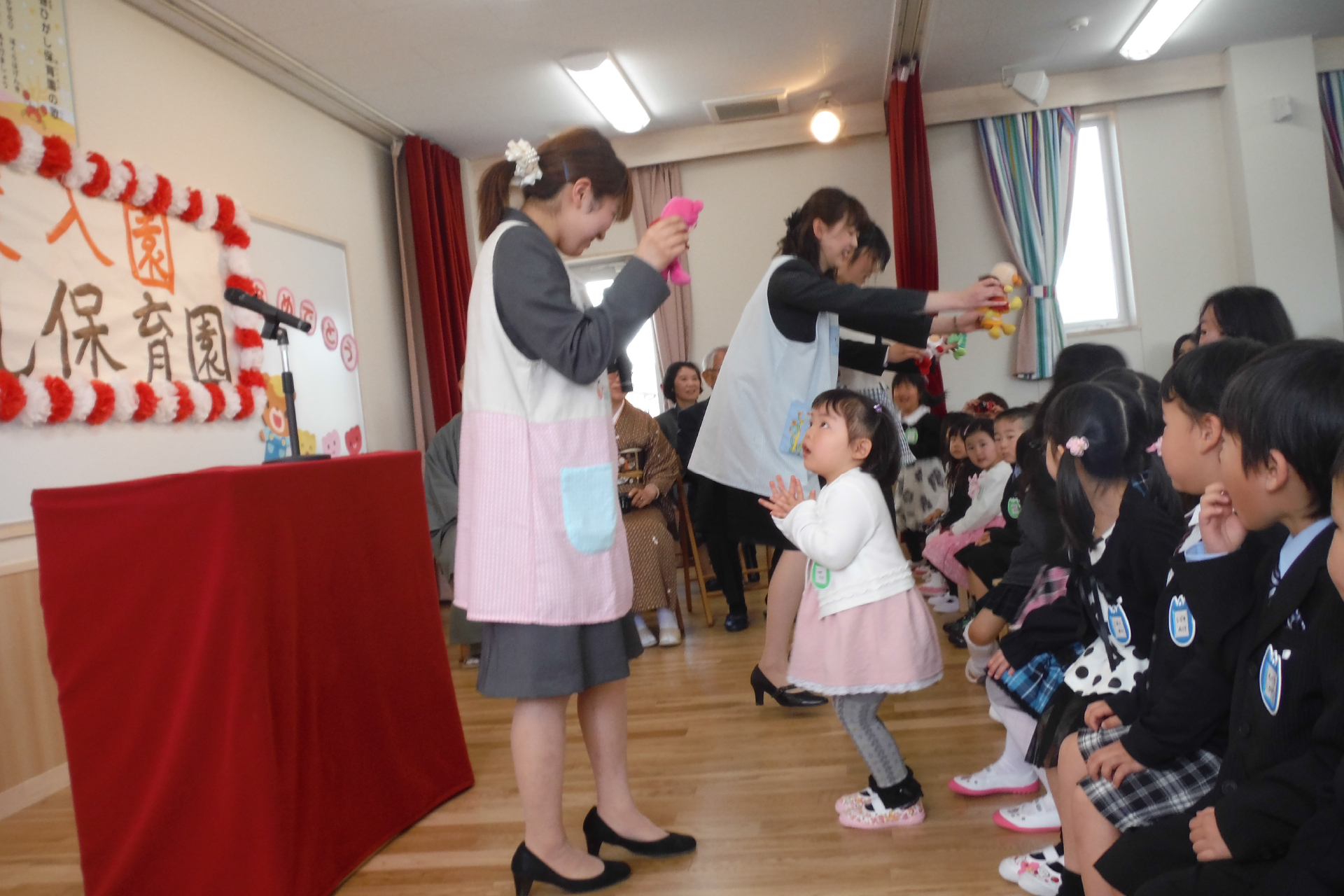 石巻ひがし保育園　入園式