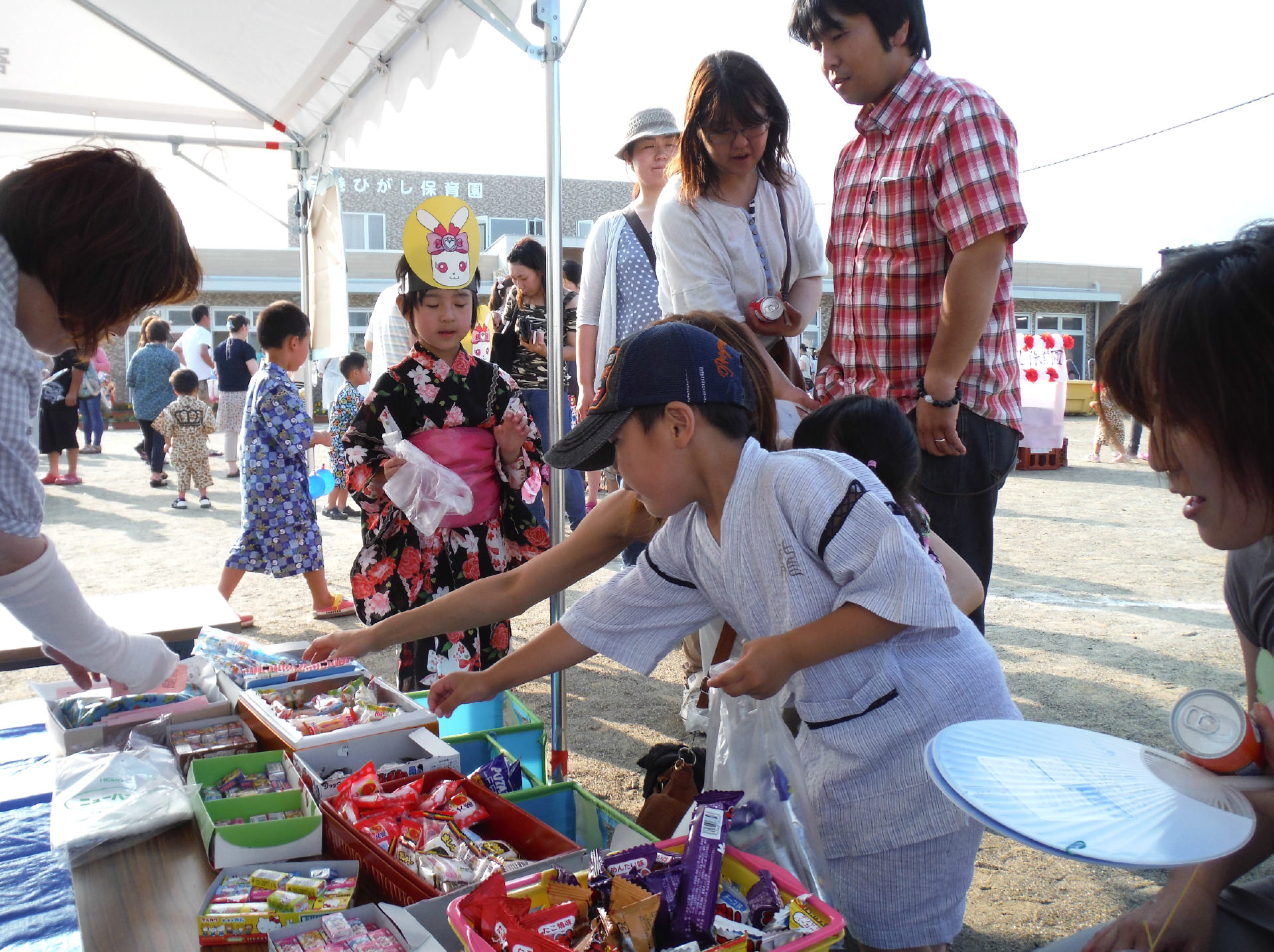 石巻東保育園　夏祭り