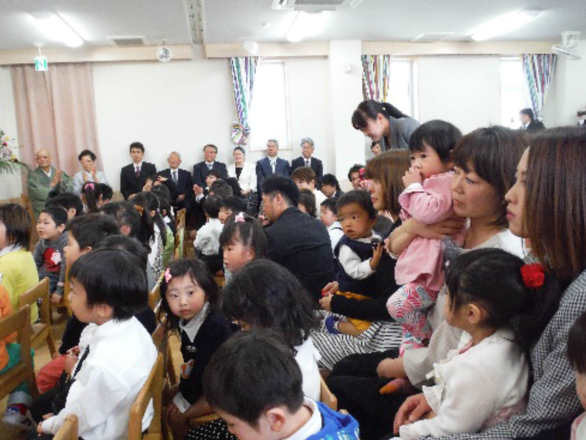 石巻ひがし保育園　入園式