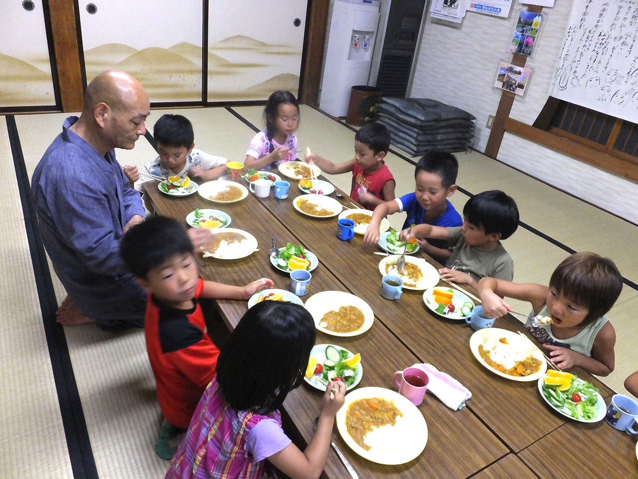 石巻ひがし保育園　お泊り保育